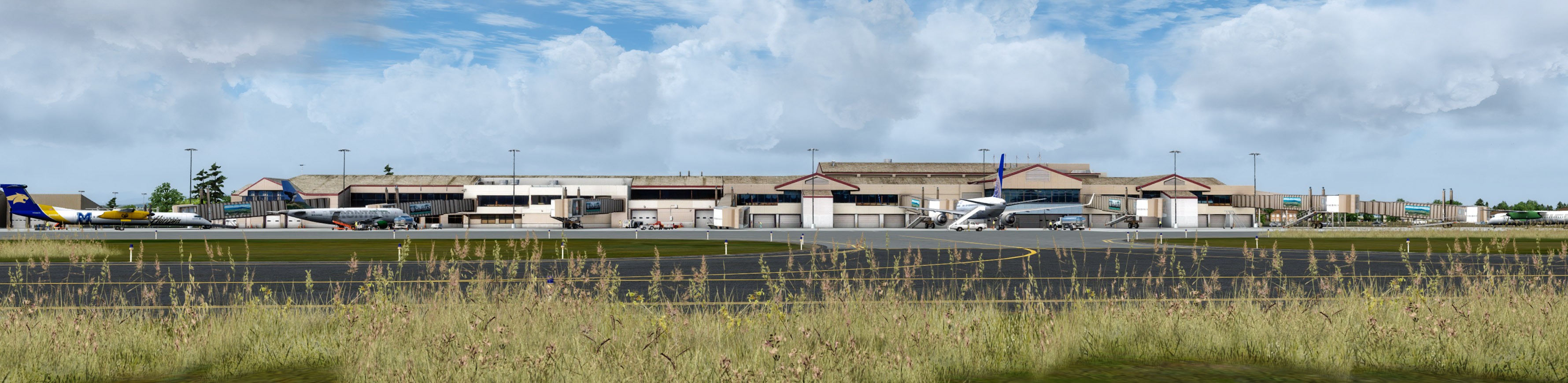 KBZN Bozeman Yellowstone International Airport Orbx