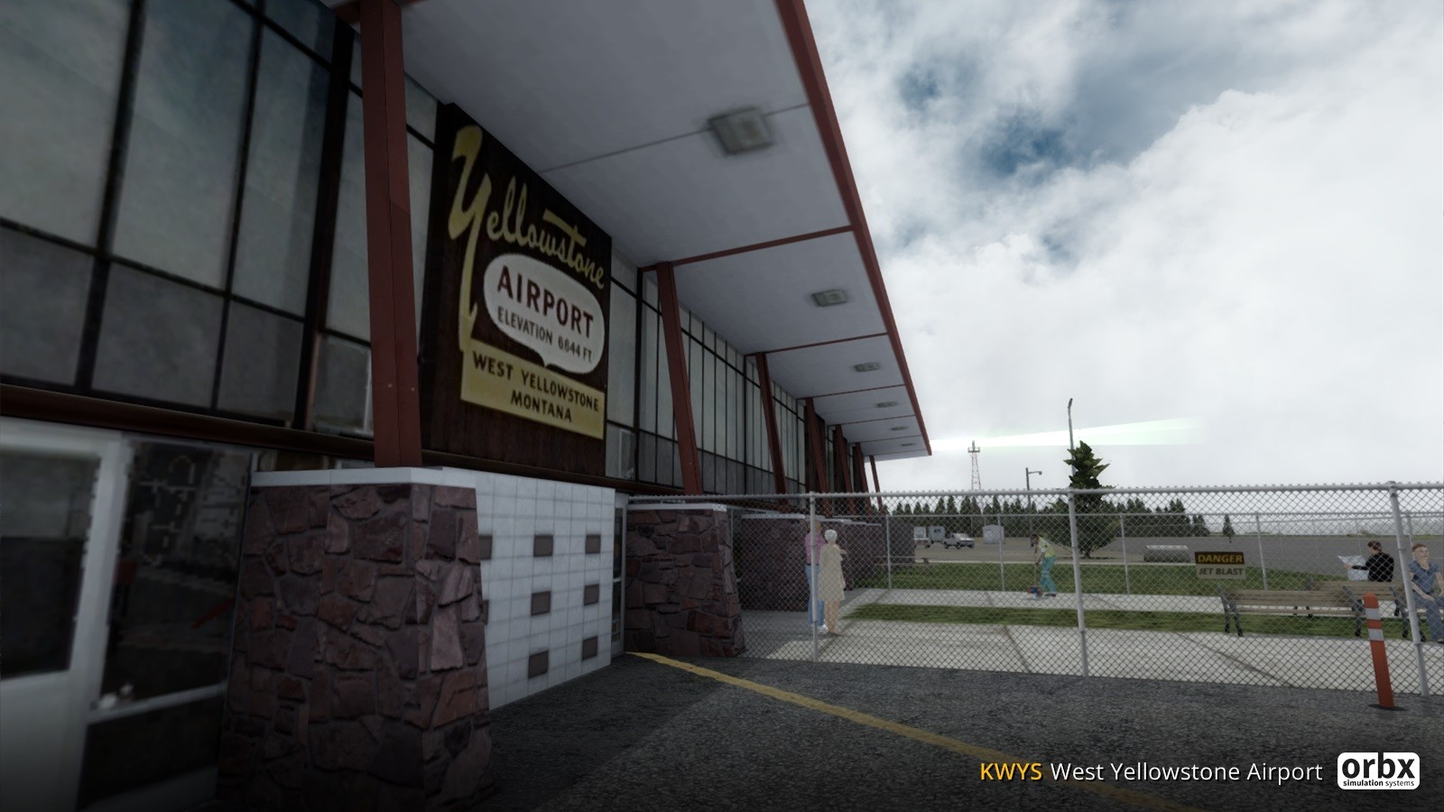 KWYS West Yellowstone Airport Orbx