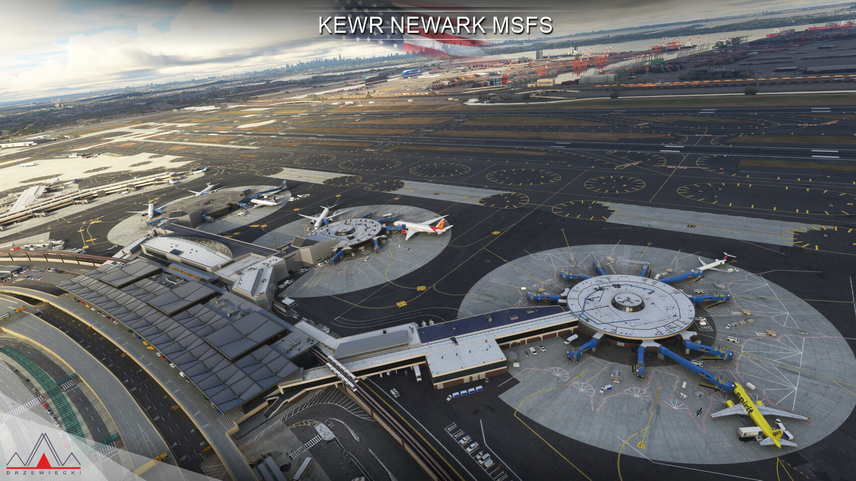 KEWR Newark Liberty International Airport Microsoft Flight Simulator