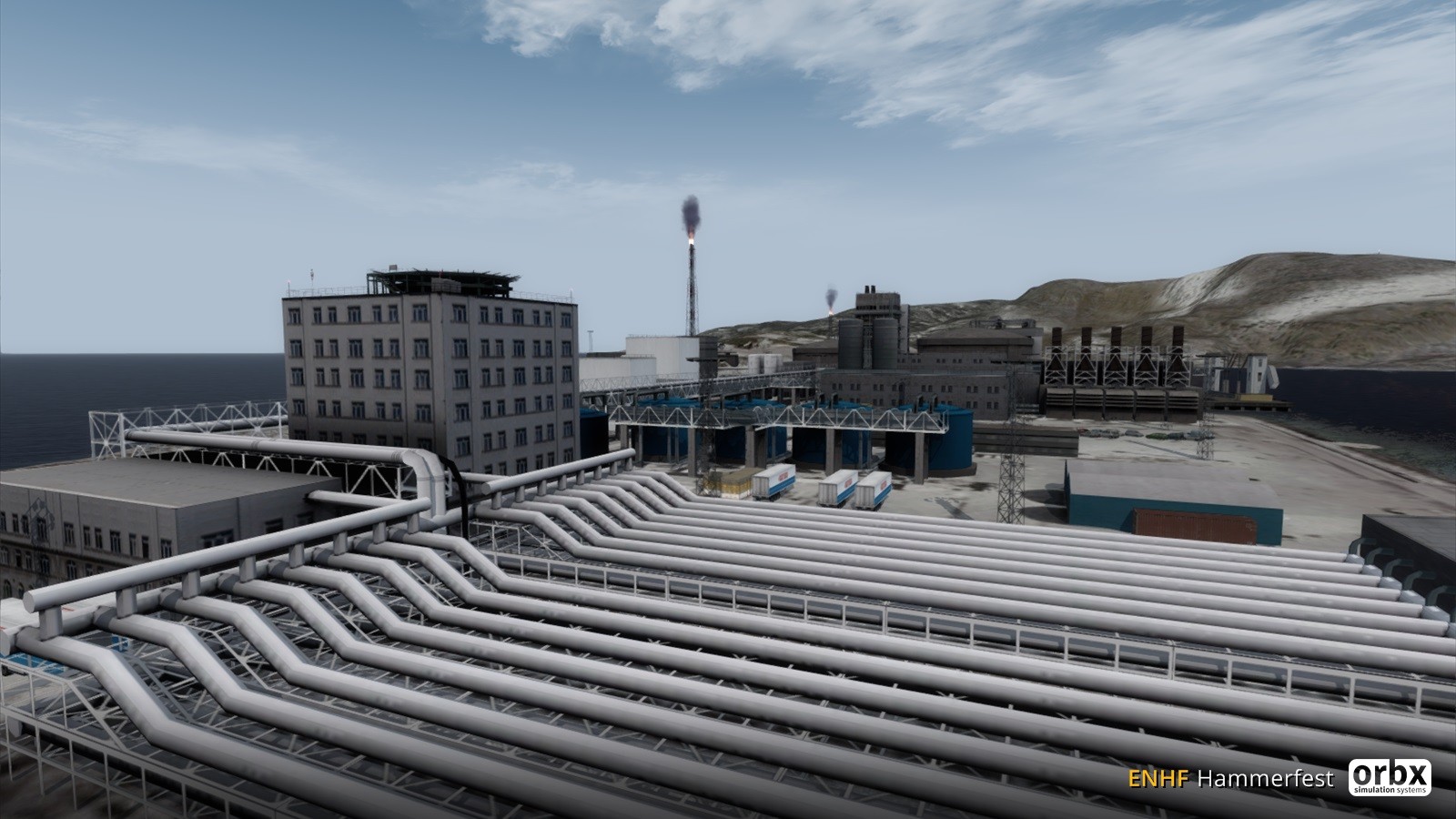 Orbx Releases Enhf Hammerfest Airport, In Norway – FRET